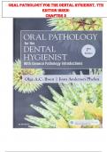 Oral Pathology for the Dental Hygienist, 7th Edition Ibsen: chapter 2