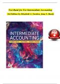 TEST BANK and SOLUTION MANUAL for Intermediate Accounting, 3rd Edition by Gordon, Raedy & Sannella ISBN: 9780136946694, All 22 Chapters Covered, Verified Latest Edition