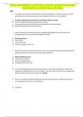 HESI MATERNITY OB FINAL EXAM QUESTIONS AND ANSWERS (LATEST SOLUTIONS)