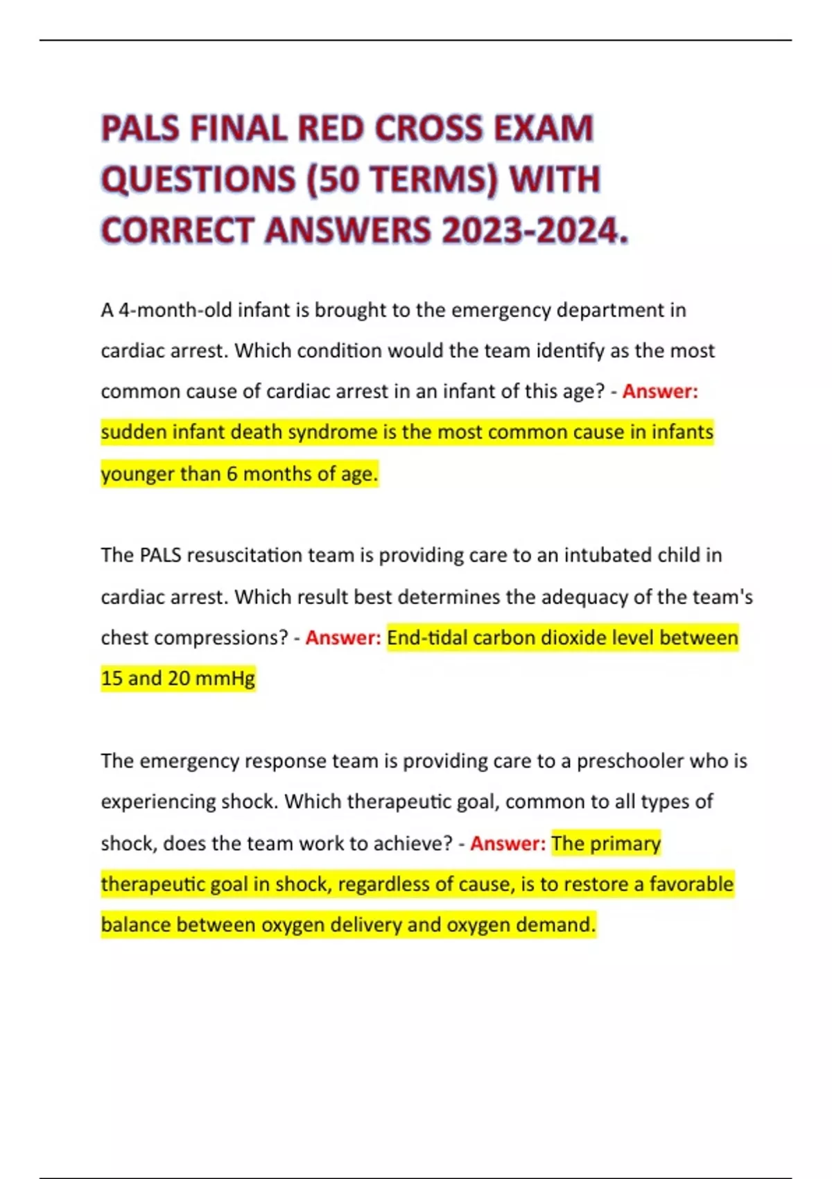 pals-final-red-cross-exam-questions-50-terms-with-correct-answers