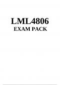 LML4806 EXAM PACK 2023