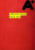 CMY3701 EXAM PACK 2023