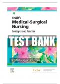 Dewitt s Medical Surgical Nursing Concepts and Practice 4th Edition Stromberg Test Bank Latest Update With All Chapters Questions and Correct Answers 100% Complete Solution