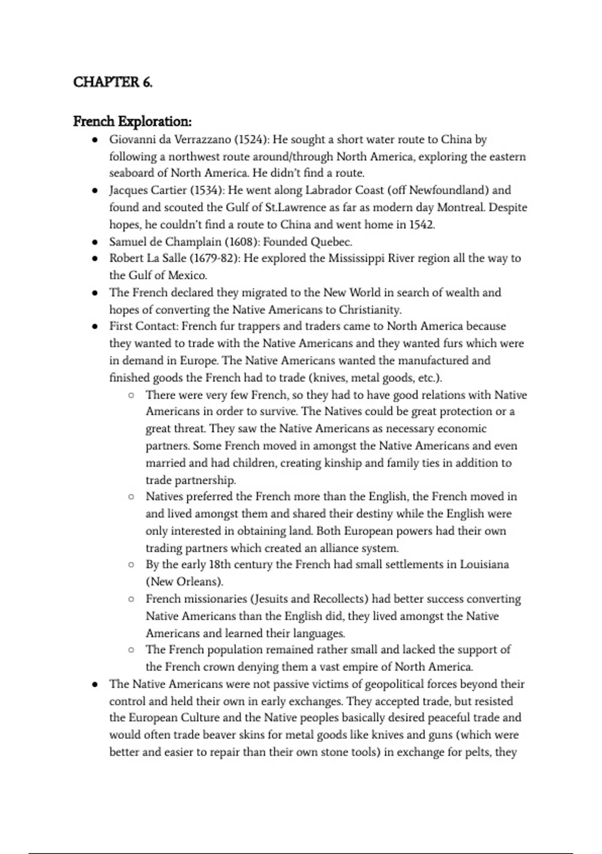 U.S. History Notes - U.S. History - Stuvia US