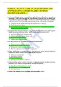 NURSING MSN 571 FINAL EXAM QUESTIONS AND ANSWERS CORRECT LATEST UPDATE 2023 GRADED A+.