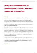 [NGN] 2023 FUNDAMENTALS OF NURSING [NUR 211] -GAIT ANALYSIS SIMPLIFIED CLASS