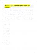Math-ASVAB test |144 questions and answers