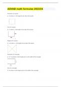 ASVAB math formulas 2023/24.