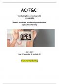 Week 4 verdieping ondernemingsrecht met antwoorden!