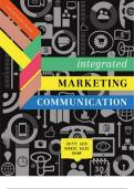 Integrated Marketing Communications 4th Edition By Chitty - Test Bank