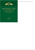 Business Law Text & Cases  Commercial Law for Accountants 14th Edition by Roger LeRoy Miller Test Bank