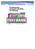 Test Bank Complete For Fundamental Concepts and Skills for Nursing 6th Edition