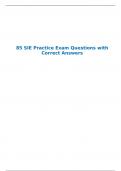 85 SIE Practice Exam Questions with Correct Answers