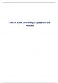 RNFA Course 1 Period Quiz Questions and Answers