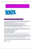 KAPLAN PREDICTOR B 2023 Version  With 100% Correct Updated Answers