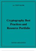 Cryptography Best Practices and Resource Portfolio