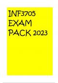 INF3705 EXAM PACK 2023