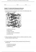 Chapter 27. Antimicrobial therapy and discovery Microbiology: An Evolving Science 6th Edition, Joan L. Slonczewski Test Bank with Answers Key