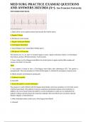 MED SURG PRACTICE EXAM102 QUESTIONS AND ANSWERS 2023/2024 (A+).