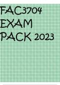 FAC3704 EXAM PACK 2023