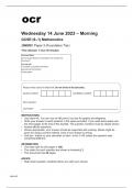 ocr GCSE Mathematics J560-03 June2023 Question Paper.