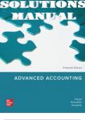 TEST BANK and SOLUTIONS MANUAL for Advanced Accounting, 15th Edition by Joe Ben Hoyle, Thomas Schaefer & Timothy Doupnik ISBN13: 9781264798483 (Complete 19 Chapters)
