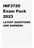 INF3720 EXAM PACK.