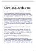 NRNP 6531 Endocrine