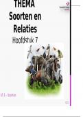 Soorten en Relaties Powerpoints Havo 4