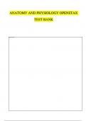 Test Bank For Anatomy and Physiology 2nd Edition by OpenStax Verified Chapters 1 - 28, Complete