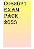 COS2621 EXAM PACK 2023