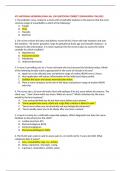 ATI MATERNAL NEWBORN EXAM ALL 100 QUESTIONS CORRECT (RASMUSSEN COLLEGE) 