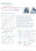 Resumen aritmetica con ejericios hechos como ejmeplos