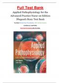 Test Bank Applied Pathophysiology For The Advanced Practice Nurse 1st Edition By Dlugasch, Story Isbn-9781284150452