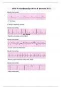 ACLS FINAL EXAM COMPLETE BUNDLED GUIDE FOR EXAM WITH SOLUTIONS 2023