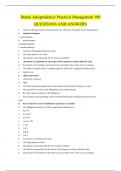 Dental Jurisprudence/ Practical Management 100 QUESTIONS AND ANSWERS