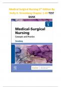Medical Surgical Nursing 5th Edition By Holly K. Stromberg Chapter 1-49 TEST BANK | Q&A EXPLAINED (SCORED A+) | BEST 2023
