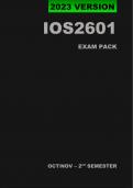 IOS2601 Latest Exam Answers (2023) - Oct/Nov [A+]