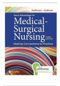 Test Bank For Davis Advantage for Medical-Surgical Nursing: Making Connections to Practice Third Edition||ISBN NO-10,1719647364||ISBN NO-13,978-1719647366||All Chapters||Complete Guide A+