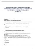 NRNP 6566 MIDTERM EXAM/NRNP 6566 WEEK 6  MIDTERM EXAM  LATEST 2022-2023 ALL 75 QUESTIONS  AND CORRECT ANSWERS|AGRADE (WALDEN  UNIVERSITY