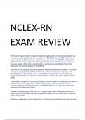 NCLEX-RN  EXAM REVIEW 2023