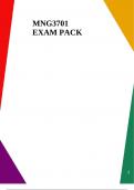 MNG3701 EXAM PACK