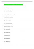 Medication Aide Quizs  with  Verified Answers  Graded A+