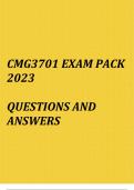 CMG3701(Exam pack 2023)