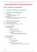 Samenvatting Recht en onderneming (DEEL 2) (15/20)