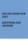 INF1505 exam pack 2024