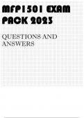 NST1501 EXAM PACK 2023