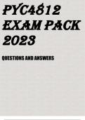 PYC4812 EXAM PACK 2023