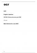 ocr AS Level English Literature (H072/02) MARK SCHEME June2023.