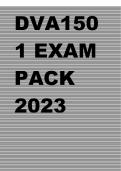 DVA1501 EXAM PACK 2023